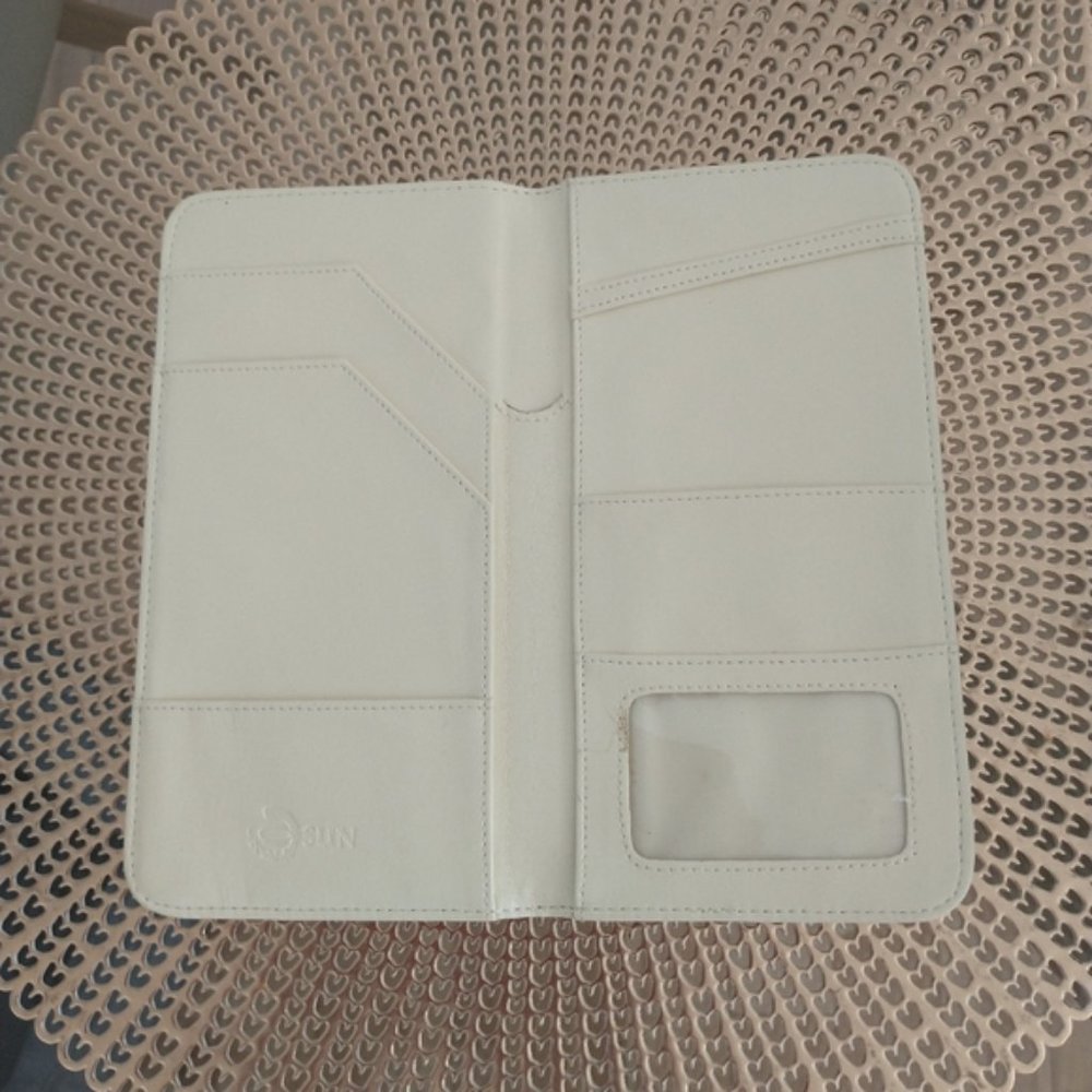 Burberry Pattern Passport Wallet - image 2